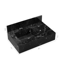 Bancada em Porcelanato para Banheiro 80cm Max com Cuba Esculpida  - 3