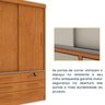 Guarda Roupa Solteiro 2 Portas 6 Gavetas 133cm Chicago   - 8