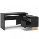 Ver imagem 7 de Conjunto 3 Peças com Mesa para Escritório em L, Reta e Armário Baixo Los Angeles