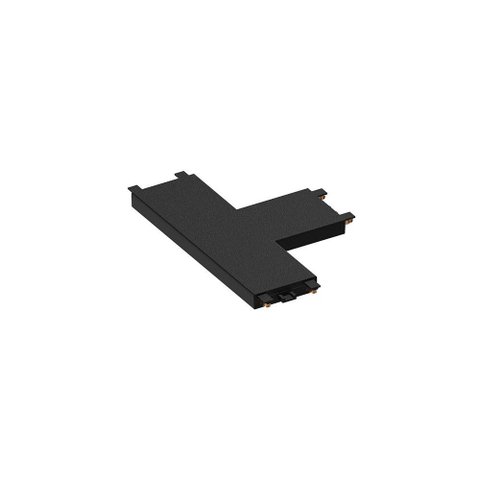 Emenda para Trilho Magnético Nordecor Magnetic Track Kay 6569 em T Preto