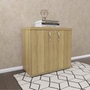 Ver imagem 2 de Armário para Escritório Baixo 2 Portas com Chave