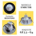 Ver imagem 4 de Mini Spot de Embutir com Led 12v Direcionavel Varias Cores