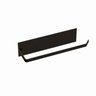 Suporte Porta Toalha Rosto Parede Adesivo de Banheiro Preto - 4