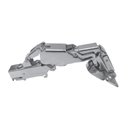 Ver imagem 1 de Dobradiça 35mm 165º Graus Tn Click Curva C/ Amortecedor Fgv