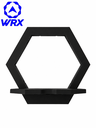 Ver imagem 1 de Suporte Vaso Colmeia para Plantas:Preto