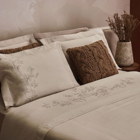 Jogo de Cama King Altenburg Haus 100% Algodão Semear