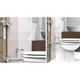 Adaptador Troca Válvula Descarga Hydra Docol Oriente - 030120 - 4 Adaptador Troca Válvula Descarga Hydra Docol Oriente - 030120 - 4