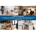 Ver imagem 5 de Cozinha Completa Divina 5 Peças (2aéreos+1balcão+2paneleiros) Cz004 - Mgm