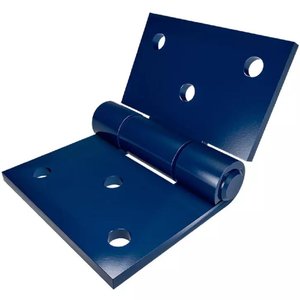 Dobradiça para Porteira Quadrada Chapa Q.00 90x65mm - 1772 - São Romão Dobradiça Quadrada - 00 - 177