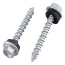 Ver imagem 1 de Kit 50 Parafusos Sextavado Aço 5,5MMX50MM Ponta Ogivada