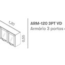 Ver imagem 7 de Cozinha Modulada Compacta em Aço 4 Peças 14 Portas 2 Gavetas Paneleiro Duplo New Premium Itatiaia 