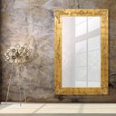Ver imagem 1 de Espelho de Chão com Moldura e Apliques Clássico 135x215cm Decore Pronto
