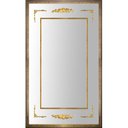 Ver imagem 3 de Espelho de Chão com Moldura e Apliques Clássico 130x210cm Decore Pronto