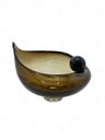 Ver imagem 3 de Centro de Mesa Decorativo em Vidro Marrom 25cm 15567-pl