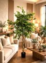Ver imagem 1 de Árvore Artificial Grande Planta Realista Decoração Sala com 2.00m, Plantas Artificiais.