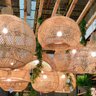 Luminária Pendente Rattan Artesanal Importada da Indonésia Biasa - 3