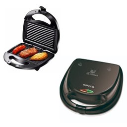Kit Black Mondial Premium Sanduicheira + Liquidificador 220v - 3