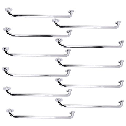 Alça de Apoio 70cm Suporte Anti Queda Kit 12 Uni Evita Acidente Gestante Idoso Criança Banheiro Casa