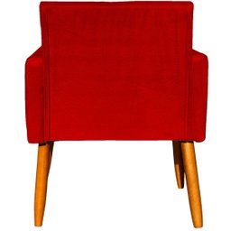 Kit 2 Poltronas Decorativa para Sala Recepção Manicure Consultório Suede - 7