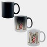 Caneca Mágica Fosca 325ml Y1 Letra M Alfabeto Fofo Flor - 1