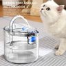 Fonte Agua Bebedouro Pet Gato Cao Cachorro Animais 2 Litros Silencioso Usb Reservatório Transparente - 13