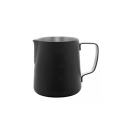 Leiteira Chaleira Bule Medidor Inox Preto Bar Cafeteria 350ml - 1