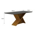 Ver imagem 3 de Conjunto Sala de Jantar Mesa 160cm 6 Cadeiras Pérola Leifer
