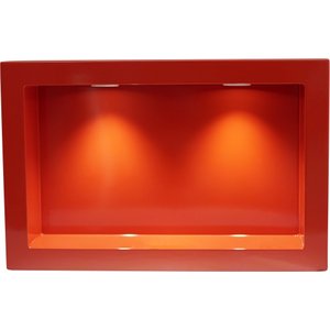 Nicho Embutir de Mármore Sintético 30x50 com Led Quanta Compositos Nicho de Embutir 30x50 com Led Ve