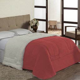 Coberdrom Sherpa e Flannel Atenas King 01 Peça - Melancia Enxovais Aquarela - 1