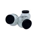 Ver imagem 6 de Conjunto Porta Condimentos 180ml Preto com 3 Unidades Preto