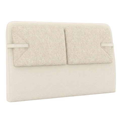 Cabeceira Casal 140 cm Malu com Frame Boucle Tca 310 Corino Tcs 725 Peer