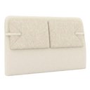 Ver imagem 1 de Cabeceira Casal 140 cm Malu com Frame Boucle Tca 310 Corino Tcs 725 Peer
