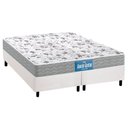 Ver imagem 1 de Cama Box Queen: Colchão Espuma Probel D33/EP Guarda Costas Próintense Double Face + Base CRC