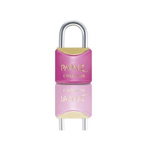 Cadeado com Chave 30mm Latão Rosa Color Line Papaiz