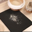 Ver imagem 6 de Tapete Coletor Areia Gato Pet Higienico Anti Sujeira Casa Chao Limpo Petshop Ab.midia Su-are-2