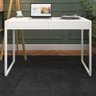 Mesa Escrivaninha Golia Branca com 2 Gavetas 120x50 - 9