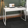 Mesa Escrivaninha Golia Branca com 2 Gavetas 120x50 - 2