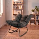 Ver imagem 1 de Cadeira Poltrona de Balanço Nut Chair Acquablock Sala Quarto