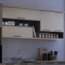 Ver imagem 1 de Armário de Cozinha Aéreo 200cm Caiena Thela
