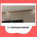 Ver imagem 5 de Armário de Cozinha Aéreo com iluminação 200cm Caiena Thela