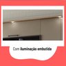 Armário de Cozinha Aéreo com iluminação 200cm Caiena Thela - 5