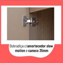 Ver mais imagens de Armário de Cozinha Aéreo com iluminação 200cm Caiena Thela