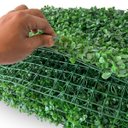 Ver imagem 4 de 7 Quadros Buxinho Artificial para Montar Seu Jardim Vertical Parede Verde para Casa