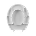 Ver imagem 5 de Assento Sanitário Plástico Astra Talento Classique Tto/pp Branco