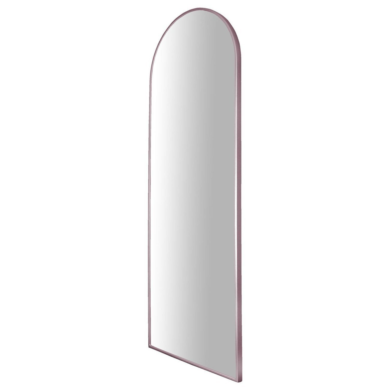 Espelho Oval Janela Base Reta com Moldura 60x170cm Decore Pronto - 5