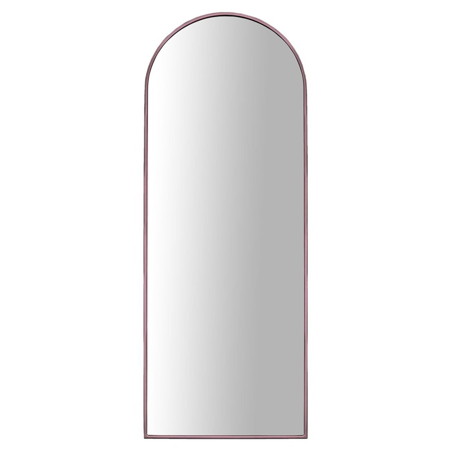 Espelho Oval Janela Base Reta com Moldura 60x170cm Decore Pronto - 4