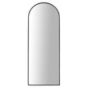 Ver imagem 1 de Espelho Oval Decorativo Base Reta com Moldura 60x230cm Decore Pronto