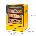 Ver imagem 3 de Gabinete Umidificador Charutos Cigarol Signature Porta Vidro + Gavetas