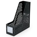 Ver imagem 1 de Suporte Organizador de Mesa Porta Revistas Livros Pasta Objetos Individual Preto