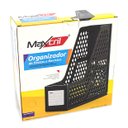 Ver imagem 2 de Suporte Organizador de Mesa Porta Revistas Livros Pasta Objetos Individual Preto